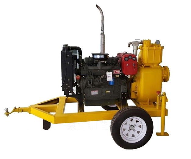 Energy Saving Double Suction Diesel Type Mobile Pump Truck