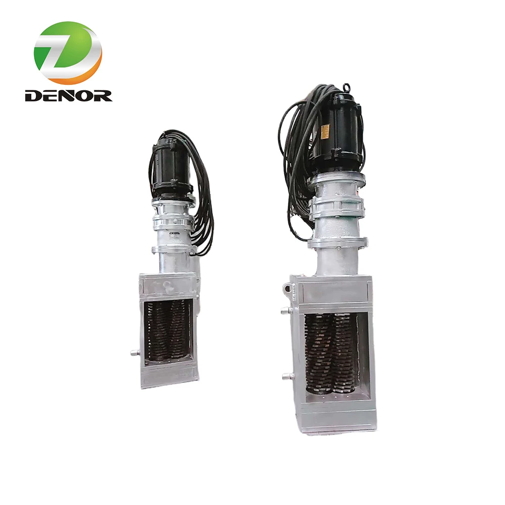 Non-drum sewage grinder