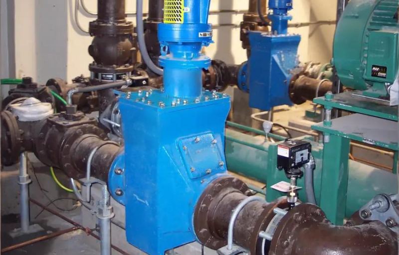 Industrial Wastewater Pipe Network