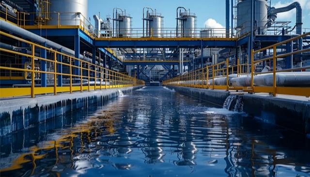 Industrial wastewater pumping system