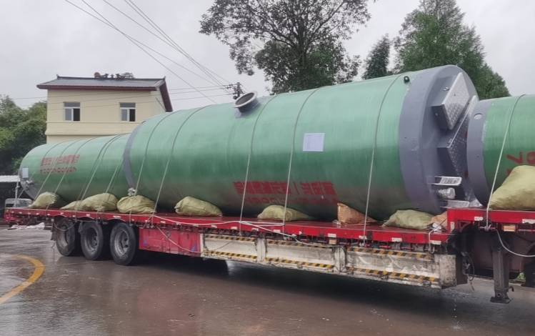 GRP Pump Station Project In Singapore