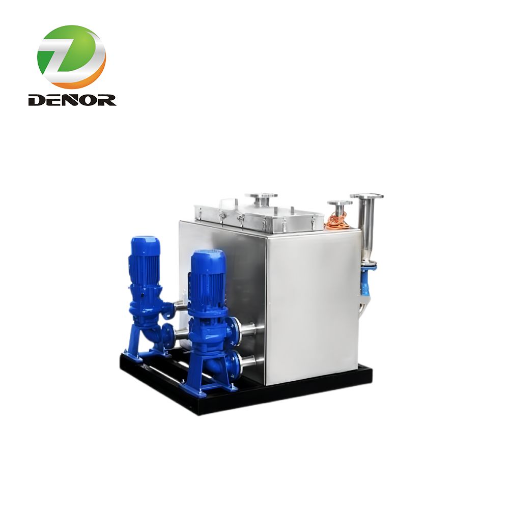 Stainless Steel Sewage Lifting Unit With External Pump