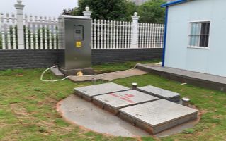  GRP integrated pump station