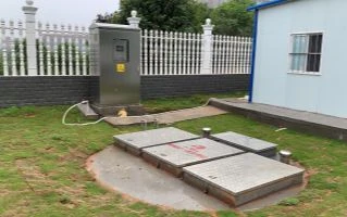  GRP integrated pump station