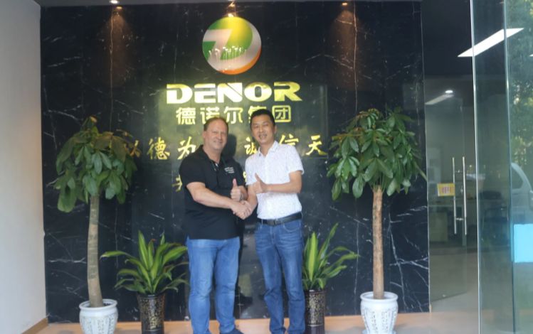 Welcome representatives of Hoppecke company to visit us