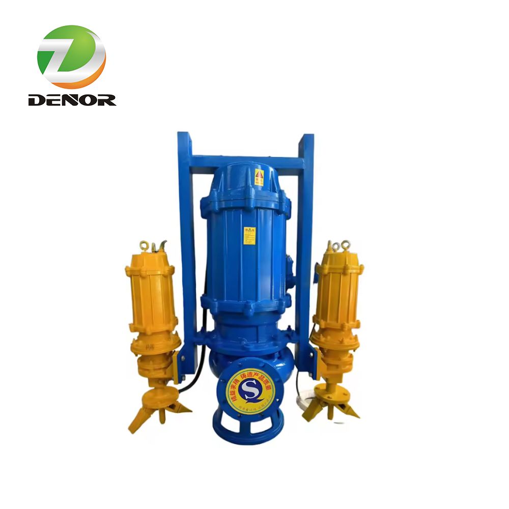 Submersible Slurry Pump With Agitator