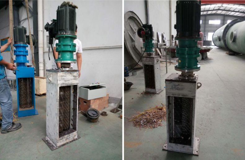 Non-drum Sewage Grinder