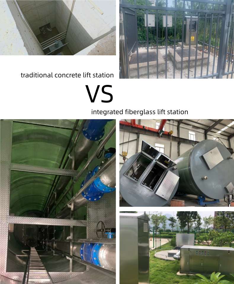 Fiberglass Lift Station