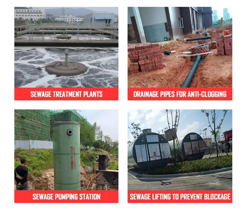 Double Drum Sewage Grinder