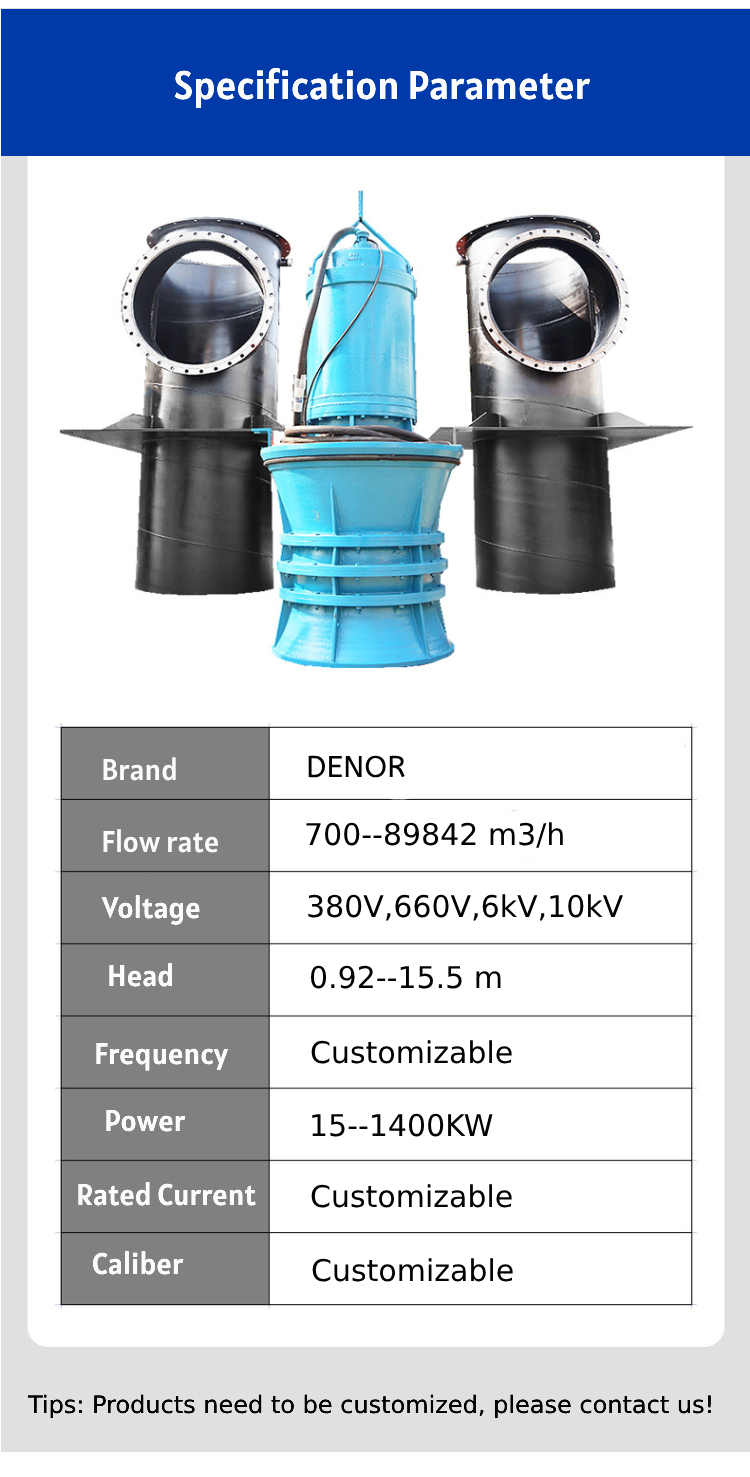 QZ Submersible Axial Flow Pump