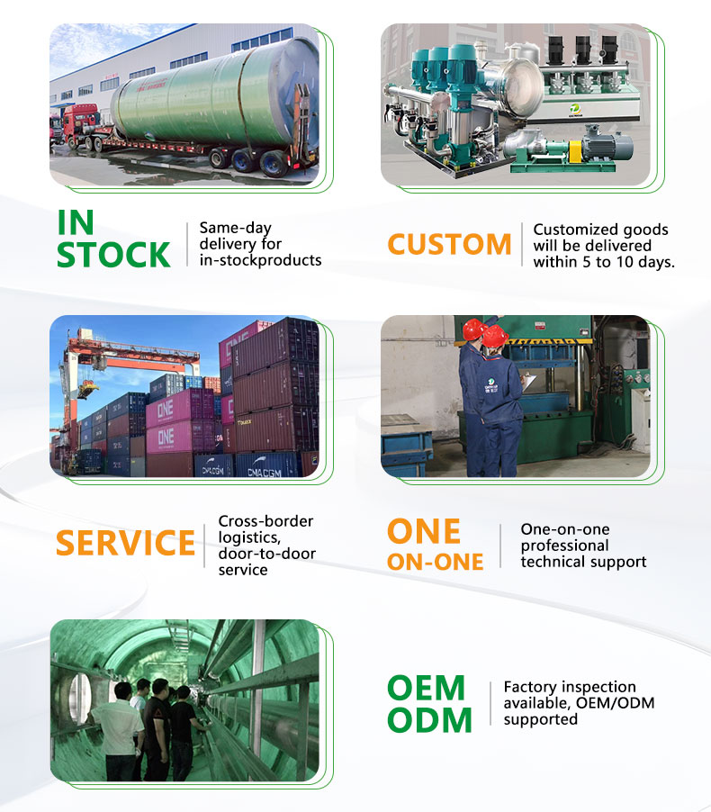 Stainless Steel Integrated Pumping Station