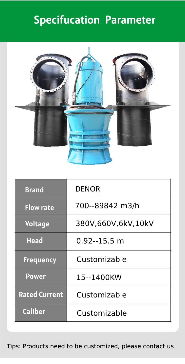 QZ Submersible Axial Flow Pump