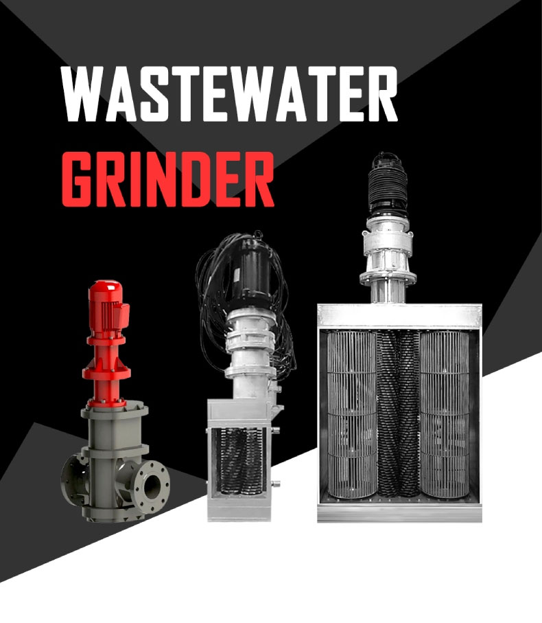Double Drum Sewage Grinder
