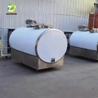 Milk transport tank