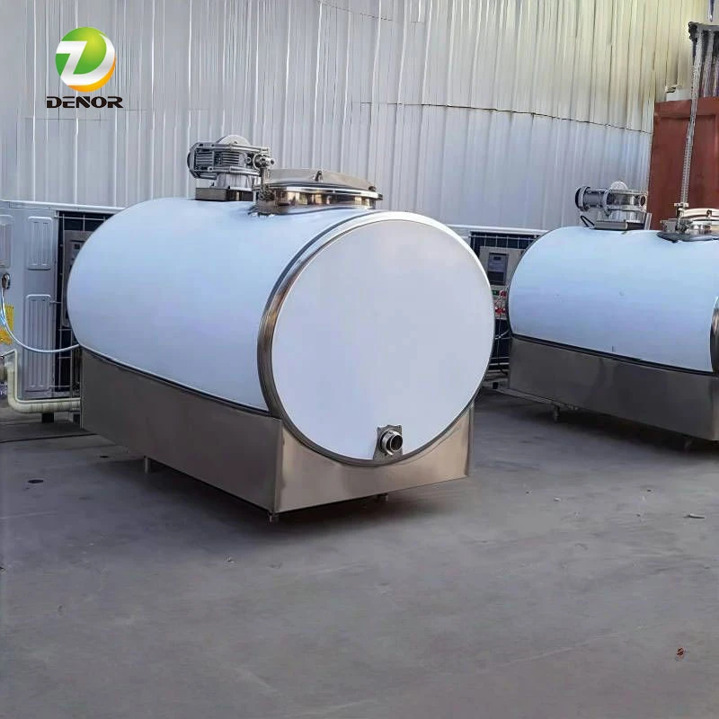 Milk transport tank