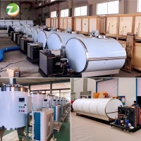 Dairy product insurance storage tank