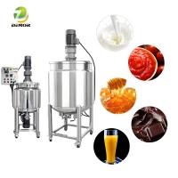 Double-layer jacketed mixing tank