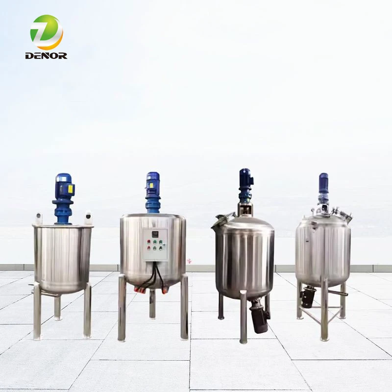 Stainless steel liquid mixing tank