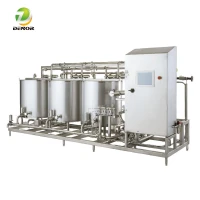 Steam heating CIP cleaning system