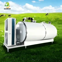 Automatic milk storage and mixing tank