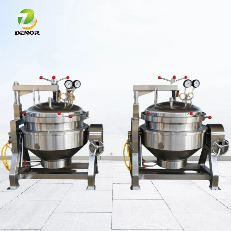 Large industrial cooking pot
