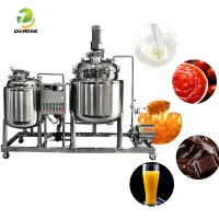 Double-layer jacketed agitator tank