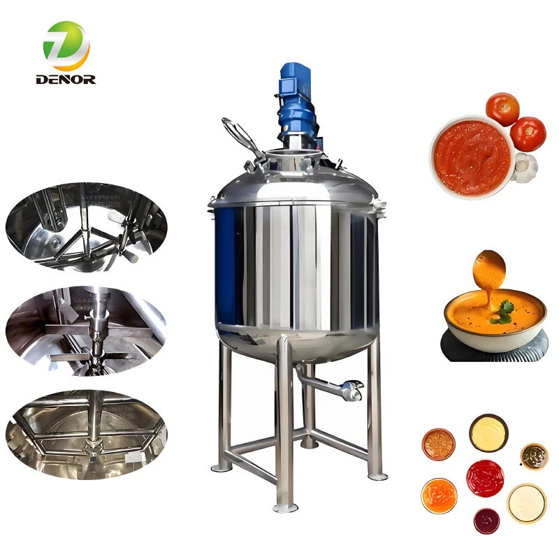 Automatic electrically heated stirring tank